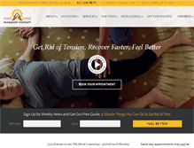 Tablet Screenshot of eastwestmassageboston.com
